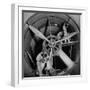 Scientists at California Institute of Technology Working on Large Propeller-Bernard Hoffman-Framed Photographic Print