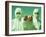 Scientists Holding GM Tomatoes-Cristina-Framed Photographic Print