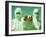 Scientists Holding GM Tomatoes-Cristina-Framed Photographic Print