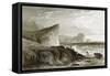 Scilla and Charybdis, Sicily-English-Framed Stretched Canvas