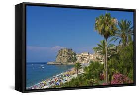 Scilla, Costa Viola, Calabria, Italy-Katja Kreder-Framed Stretched Canvas