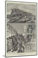 Scindia's Fortress of Gwalior, Central India-William 'Crimea' Simpson-Mounted Giclee Print