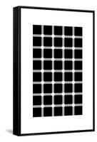 Scintillating Grid Illusion-Science Photo Library-Framed Stretched Canvas