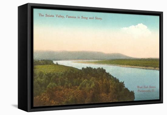 Scioto Valley, Portsmouth, Ohio-null-Framed Stretched Canvas