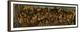 Scipio Africanus Defeating Hannibal, C.1470 (Tempera on Fabric Mounted on Panel) (See also 488155)-Biagio D'Antonio-Framed Premium Giclee Print