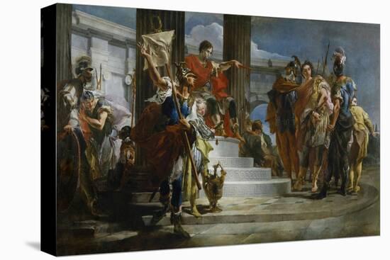 Scipio Africanus Freeing Massiva-Giambattista Tiepolo-Stretched Canvas