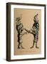 'Scipio and Hannibal', 1852-John Leech-Framed Giclee Print