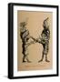 'Scipio and Hannibal', 1852-John Leech-Framed Giclee Print