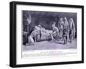 Scipio at the Deathbed of Masinissa-A.C. Weatherstone-Framed Giclee Print