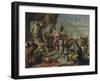 Scipio Paying Homage to Mars-Giovan Battista Pittoni-Framed Giclee Print