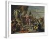 Scipio Paying Homage to Mars-Giovan Battista Pittoni-Framed Giclee Print