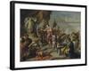 Scipio Paying Homage to Mars-Giovan Battista Pittoni-Framed Giclee Print