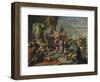 Scipio Paying Homage to Mars-Giovan Battista Pittoni-Framed Giclee Print