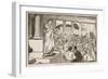 Scipio's Appeal to the People (Litho)-English-Framed Giclee Print