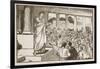 Scipio's Appeal to the People (Litho)-English-Framed Giclee Print