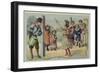 Scissors Game-null-Framed Premium Giclee Print