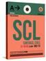 SCL Santiago Luggage Tag I-NaxArt-Stretched Canvas