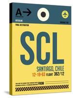 SCL Santiago Luggage Tag II-NaxArt-Stretched Canvas