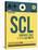 SCL Santiago Luggage Tag II-NaxArt-Stretched Canvas