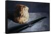 Scone and Knife, 2009-James Gillick-Framed Stretched Canvas