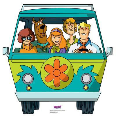 Scooby-Doo Mystery Incorporated - Mystery Machine' Cardboard Cutouts |  AllPosters.com