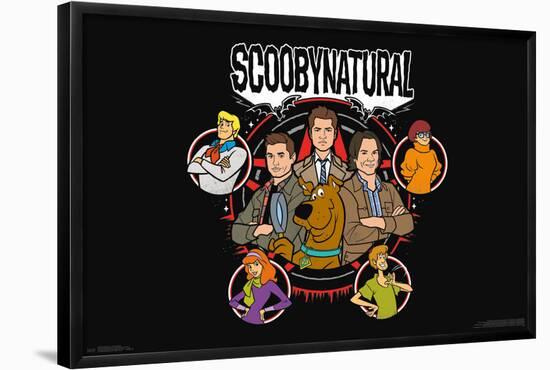 SCOOBY-DOO - SCOOBYNATURAL-null-Framed Poster