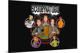 Scooby-Doo - Scoobynatural-Trends International-Mounted Poster