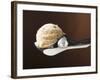 Scoop of Ice Cream in Ice Cream Scoop-null-Framed Photographic Print