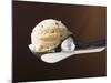 Scoop of Ice Cream in Ice Cream Scoop-null-Mounted Photographic Print