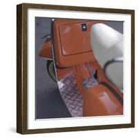 Scooter Detail-null-Framed Photographic Print