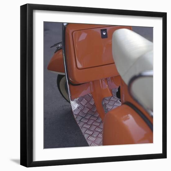 Scooter Detail-null-Framed Photographic Print