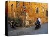 Scooter in Street, Rome, Italy-Demetrio Carrasco-Stretched Canvas