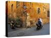 Scooter in Street, Rome, Italy-Demetrio Carrasco-Stretched Canvas