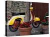 Scooter, Preggio, Umbria, Italy-Inger Hogstrom-Stretched Canvas