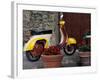 Scooter, Preggio, Umbria, Italy-Inger Hogstrom-Framed Photographic Print