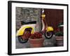 Scooter, Preggio, Umbria, Italy-Inger Hogstrom-Framed Photographic Print