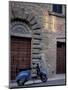 Scooter, Preggio, Umbria, Italy-Inger Hogstrom-Mounted Photographic Print