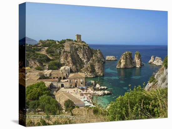 Scopello, Sicily, Italy-Katja Kreder-Stretched Canvas