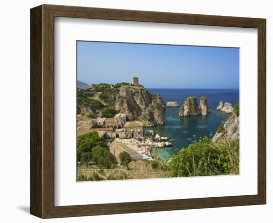 Scopello, Sicily, Italy-Katja Kreder-Framed Photographic Print