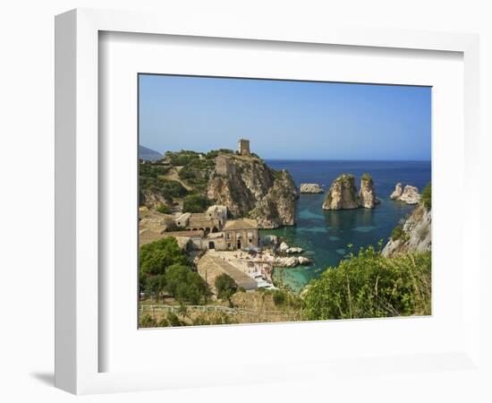 Scopello, Sicily, Italy-Katja Kreder-Framed Photographic Print