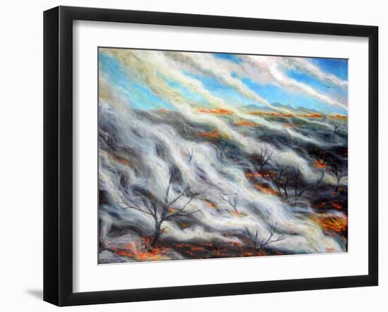 Scorched Earth, 2014-Tilly Willis-Framed Premium Photographic Print