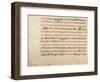 Score for Mazurka in C Sharp-Frederic Chopin-Framed Giclee Print