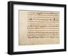 Score for Mazurka in C Sharp-Frederic Chopin-Framed Giclee Print