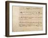 Score for Mazurka in C Sharp-Frederic Chopin-Framed Giclee Print