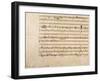 Score for Mazurka in C Sharp-Frederic Chopin-Framed Giclee Print
