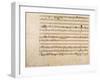 Score for Mazurka in C Sharp-Frederic Chopin-Framed Giclee Print