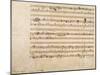 Score for Mazurka in C Sharp-Frederic Chopin-Mounted Giclee Print