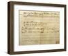 Score for Mazurka, Opus 7 No 4-Frederic Chopin-Framed Giclee Print