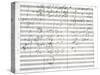 Score for the 3rd Movement of the 5th Symphony-Ludwig Van Beethoven-Stretched Canvas