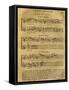 Score of Dissertations on Different Methods of Accompaniment for Harpsichord, Book Two-Jean-Philippe Rameau-Framed Stretched Canvas